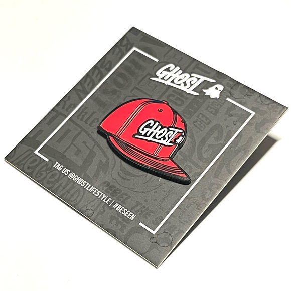 Ghost hat pin - Picture 3 of 4